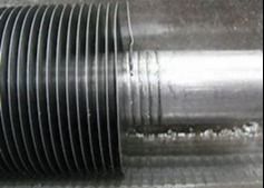 Fluted G type Fin Tube with Fin Root Thickness 0.5mm & 0.3mm at tip