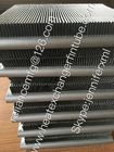 Single Row Finned Aluminum Tubing Height 20mm x 1mm Thickness