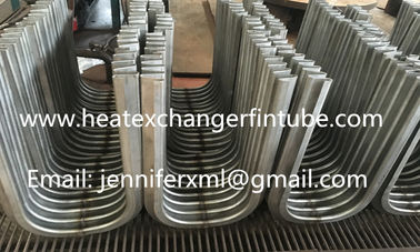 Industrial Single Row Flat Fin Tube Axial Movement Metal Expansion Joint