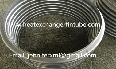 Industrial Single Row Flat Fin Tube Axial Movement Metal Expansion Joint