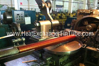 Helicoidal Groove Cooling Embedded Fin Tube Machine , G Type Alu & Copper