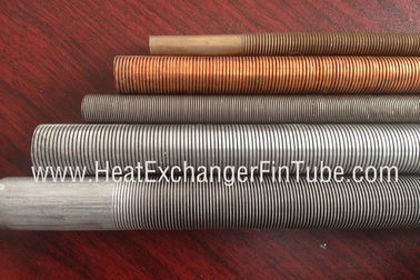 Metallic integral helical low finned tube, Fin pitch 19FPI/26FPI/28FPI/30FPI/36FPI/43FPI