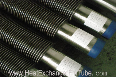 High Frequency Resistance Helical Steel Welded Fin Tubes SA213 T11 Alloy Steel + SS409