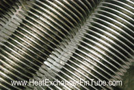 SS409/SS410 spiral finned tube , Heat Exchanger solid & serrated  fin Tubular