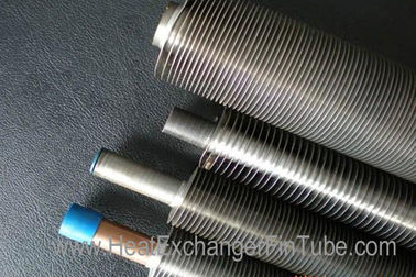 OD2'' ,P235GH TC1/2  Solid seamless boiler / aluminum air cooler Finned Tube / Fintube