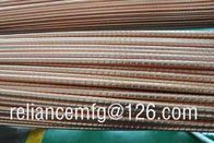 Extrusion Corrugated Seamless B111 C12200 Spiral Copper Low Fin Tube For Heat Exchanger
