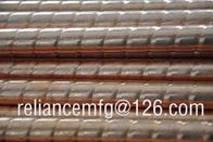 Extrusion Corrugated Seamless B111 C12200 Spiral Copper Low Fin Tube For Heat Exchanger