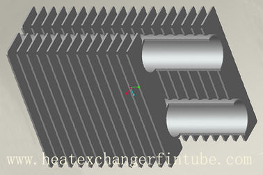 SA210 Gr. A1 Seamless Carbon Steel Rectangular  Double H welding Fin Tube for Economizer