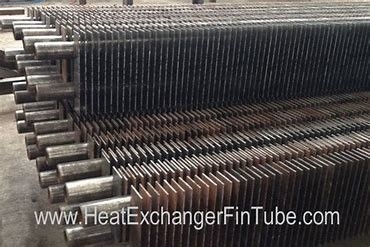 Square H Fin Welded Heat Exchanger Fin Tube With SS409