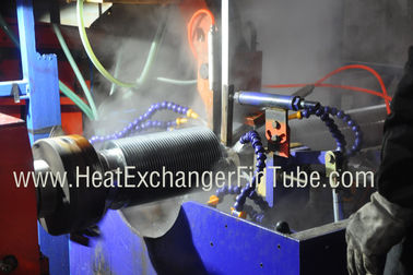 SA213-TP304H NPS 2'' X SCH80S helical Welded Fin Tubes for boiler / cooler