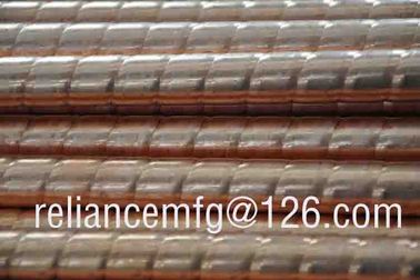 Extrusion Corrugated Seamless B111 C12200 Spiral Copper Low Fin Tube For Heat Exchanger